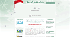 Desktop Screenshot of natalsolidario.toninholima.com.br