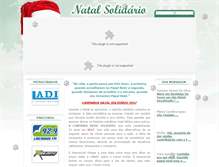 Tablet Screenshot of natalsolidario.toninholima.com.br